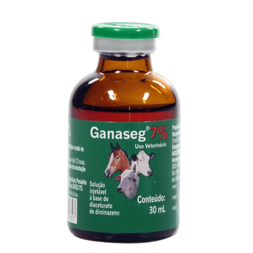 Anti-inflamatório Elanco Ganaseg para Bovinos e Equinos 30ml