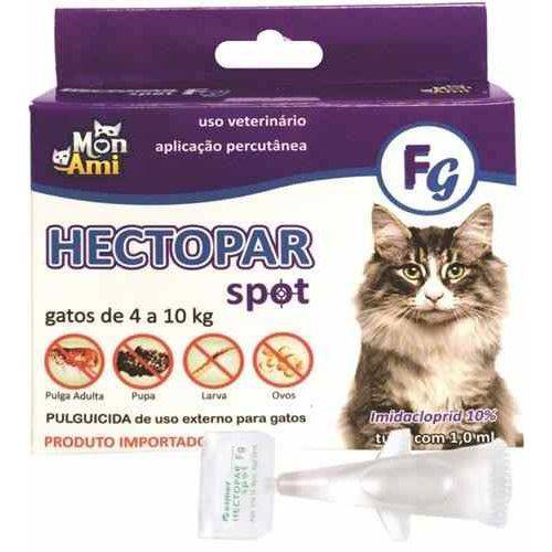 Anti Pulgas para Gatos 4kg a 10kg Hectopar Spot FG