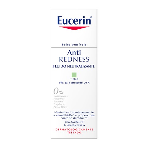 Anti-Redness Eucerin FPS 25 Fluido Neutralizante com 50ml