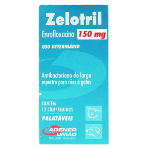 Antibacteriano Zelotril 150mg - 12 Comprimidos