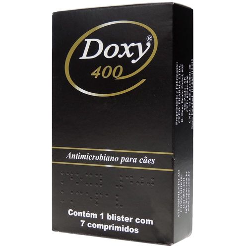 Antibiótico Cepav Doxy Cães - 400mg 400mg