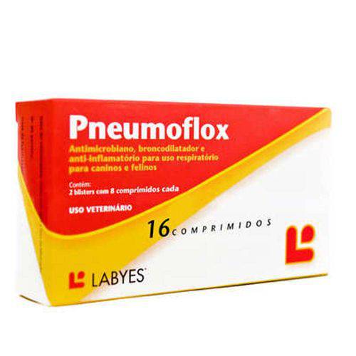 Antibiótico Labyes Pneumoflox - 16 Cápsulas