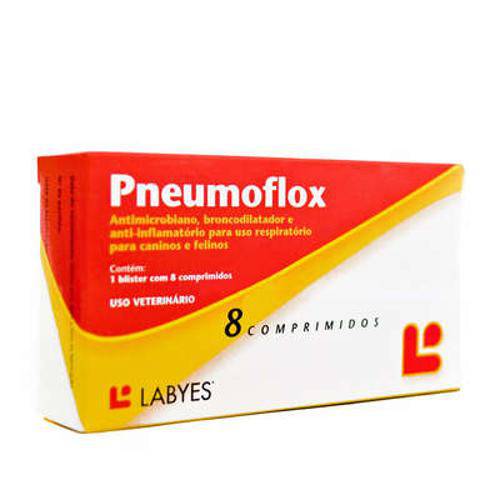 Antibiótico Labyes Pneumoflox - 8 Cápsulas