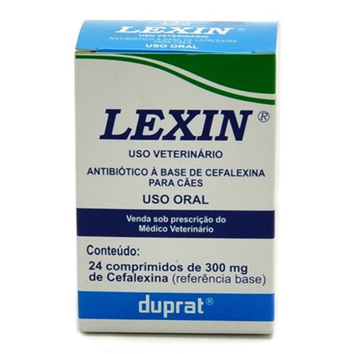 Antibiótico Lexin Duprat 300 Mg 24 Comprimidos