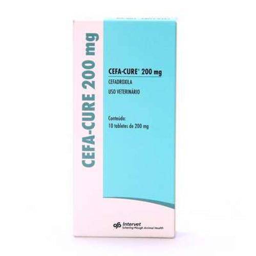 Antibiótico Msd Cefa Cure - 200 Mg