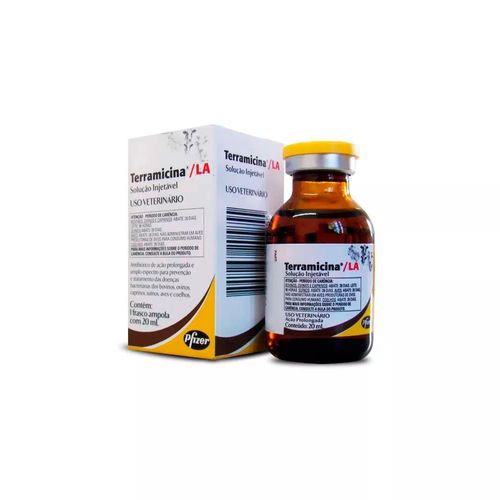 Antibiótico Pfizer Terramicina La para Bovinos 20ml