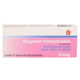 Anticoncepcional Singestar Comprimidos König C/ 8 Comprimidos