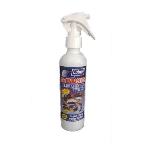 Antiembaçante e Cristalizador Lubsil Spray 240ml