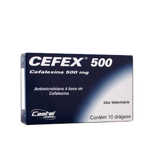 Antimicrobiano Cepav Cefex 500 Mg