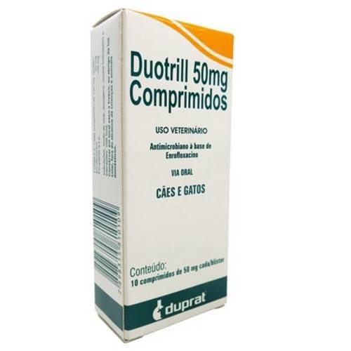 Antimicrobiano Duotrill 50 Mg Duprat 10 Comprimidos