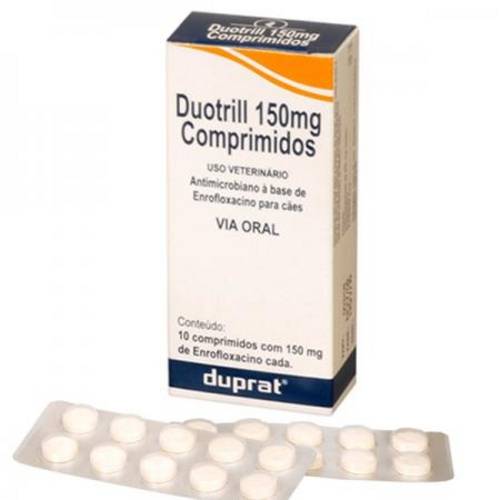 Antimicrobiano Duprat Duotrill 150mg - 10 Comprimidos