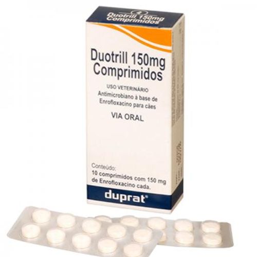 Antimicrobiano Duprat Duotrill 150mg 10 Comprimidos