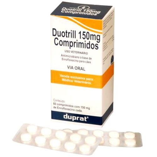 Antimicrobiano Duprat Duotrill 150mg 60 Comprimidos