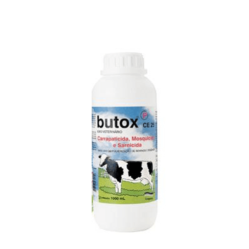 Antiparasitário MSD Butox Ce 25 para Bovinos e Equinos 1L