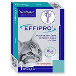 Antipulgas Virbac Effipro para Gatos com 1 Kg ou Mais - 0,5 ML