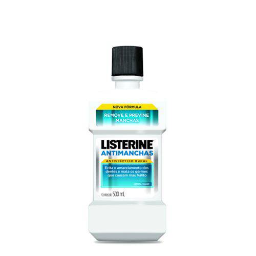 Antisséptico Bucal Listerine Whitening AntiManchas 500 Ml