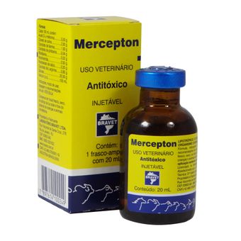 Antitóxico Mercepton Bravet Injetável 20ml