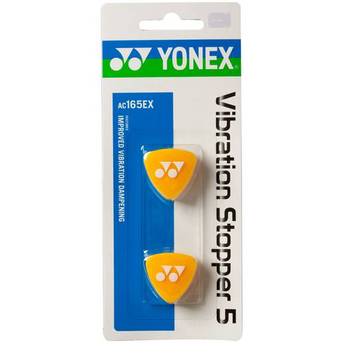 Antivibrador Yonex Logo com 02 Unidades Amarelo
