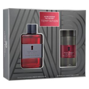 Antonio Banderas The Secret Temptation Kit - Eau de Toilette + Desodorante Kit