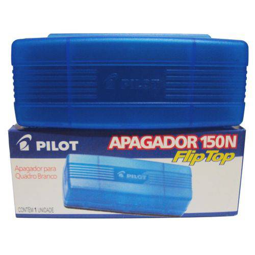 Apagador P/ Quadro Branco Flip Top Ref.150N, Azul - Pilot