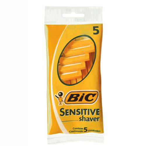 Aparelho Bic Sensitive Shaver C/5