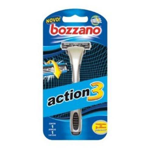Aparelho de Barbear Bozzano Action3 Recarregável