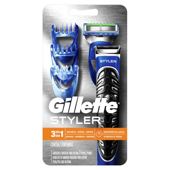 Aparelho de Barbear Multifuncional Gillette Proglide Styler