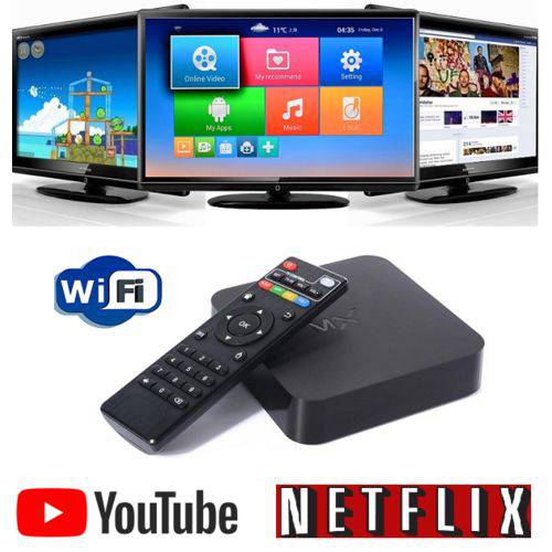 Tv Bx 4k Ultra Hd Mx 7.1 Wifi Youtube Netflix Mx