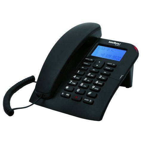 Aparelho Telefone Fixo de Mesa Bina ID Chamadas TC 60 ID