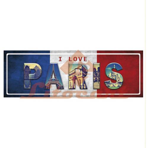 Aplique Mdf Decoupage I Love Paris Lmapc-360 - Litocart