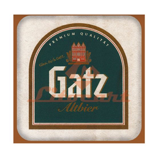Aplique Mdf Decoupage Rótulo de Cerveja Gatz Lmapc-370 - Litocart