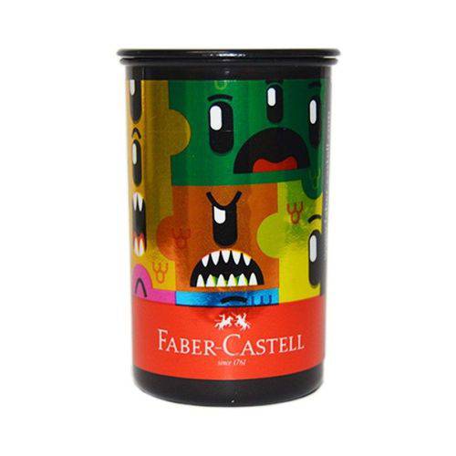 Apontador com Depósito Monster Puzzle Faber Castell