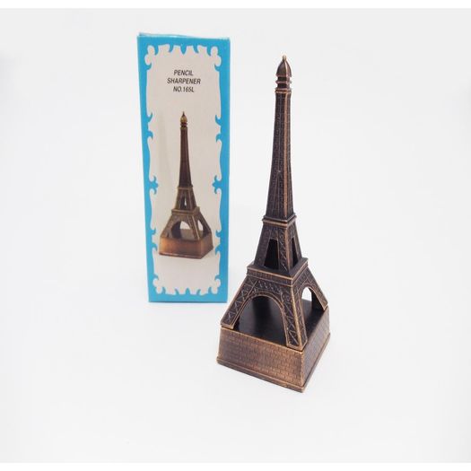 Apontador de Metal Colecionável Torre Eiffel 165ap Mc-Brasil