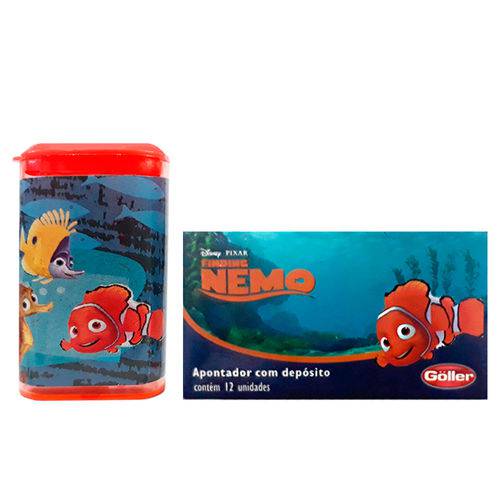 Apontador Depósito Procurando Nemo com 12 Unidades
