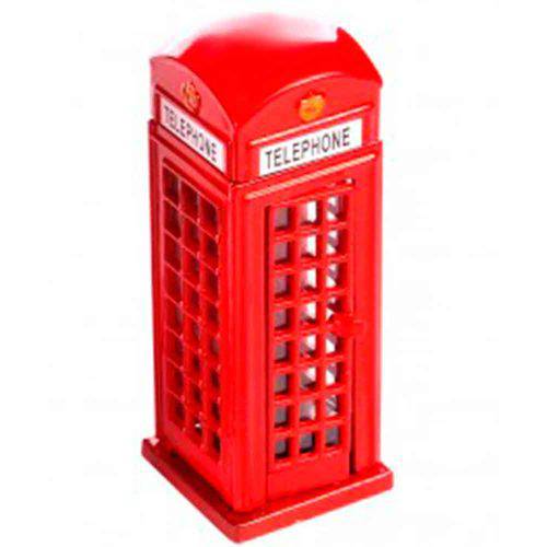 Apontador Retrô Miniatura Cabine Telefônica Londres