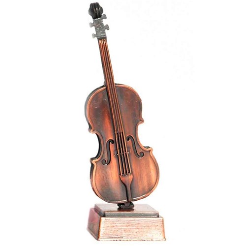Apontador Retrô Miniatura Violino Envelhecido