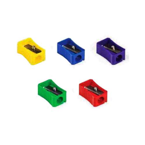 Apontador Sem Deposito Simples Faber Castell Kit com 10 Unidades