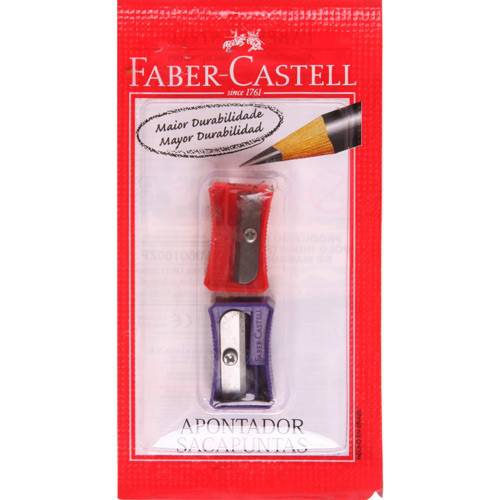 Apontador Simples - 2 Unidades - Faber-Castell