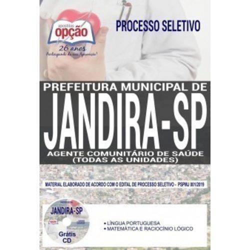 Apostila Agente Comunitário de Saúde de Jandira - Sp 2019