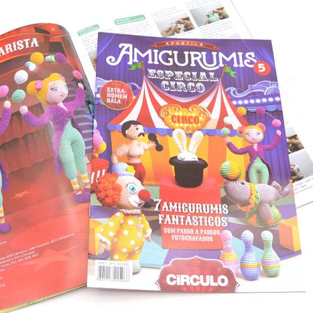Revista Amigurumis Nº 05 - Especial Circo