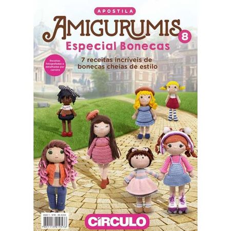 Apostila Amigurumis Nº 08 - Especial Bonecas
