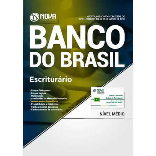 Apostila Banco do Brasil 2018 - Escriturário