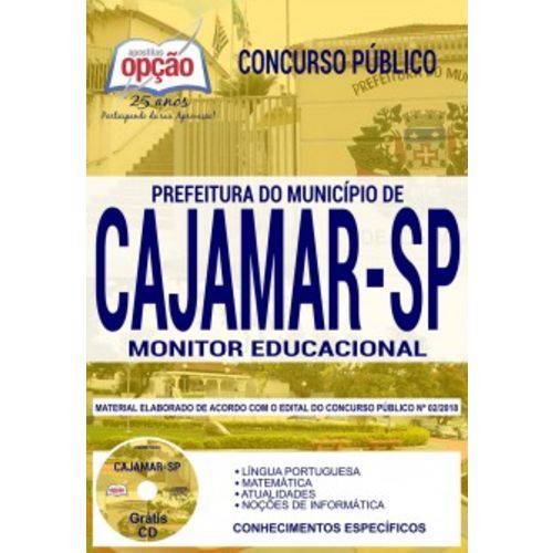 Apostila Cajamar Sp 2018 - Monitor Educacional