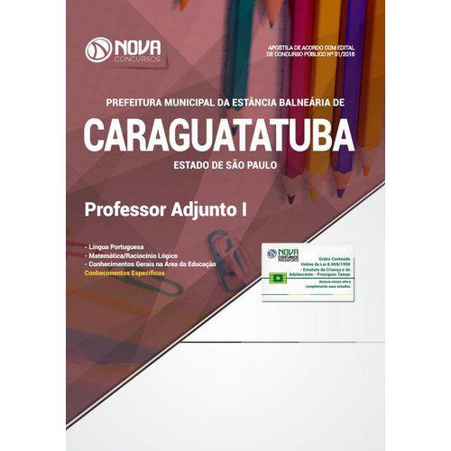 Apostila Caraguatatuba-SP 2018- Professor Adjunto I