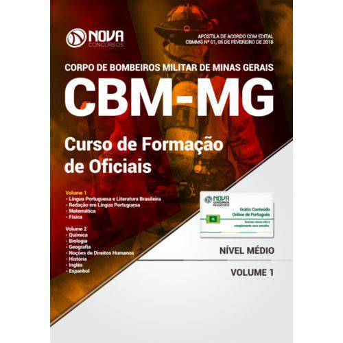 Apostila Cbm-Mg 2018 - Curso de Formação de Oficiais