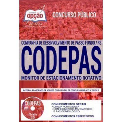 Apostila Codepas 2019 - Monitor de Estacionamento Rotativo