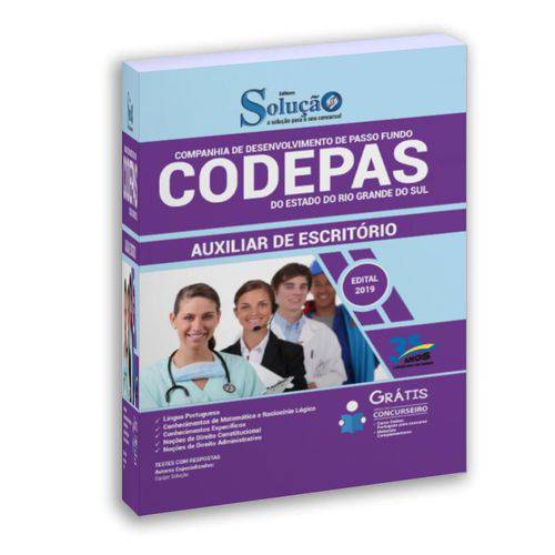 Apostila CODEPAS RS - 2019 - Auxiliar de Escritório