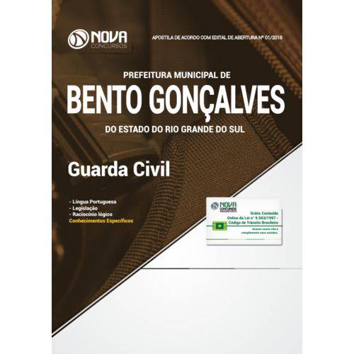 Prefeitura de Bento Gonçalves - Rs - Guarda Civil