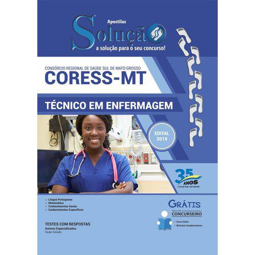 Apostila Concurso Coress Mt 2019 - Técnico de Enfermagem