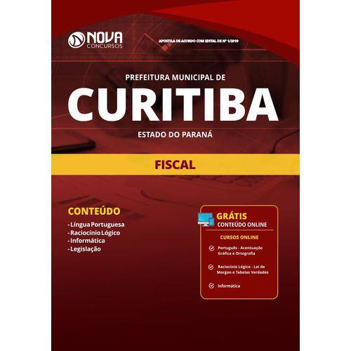 Apostila Concurso Curitiba Pr 2019 - Fiscal